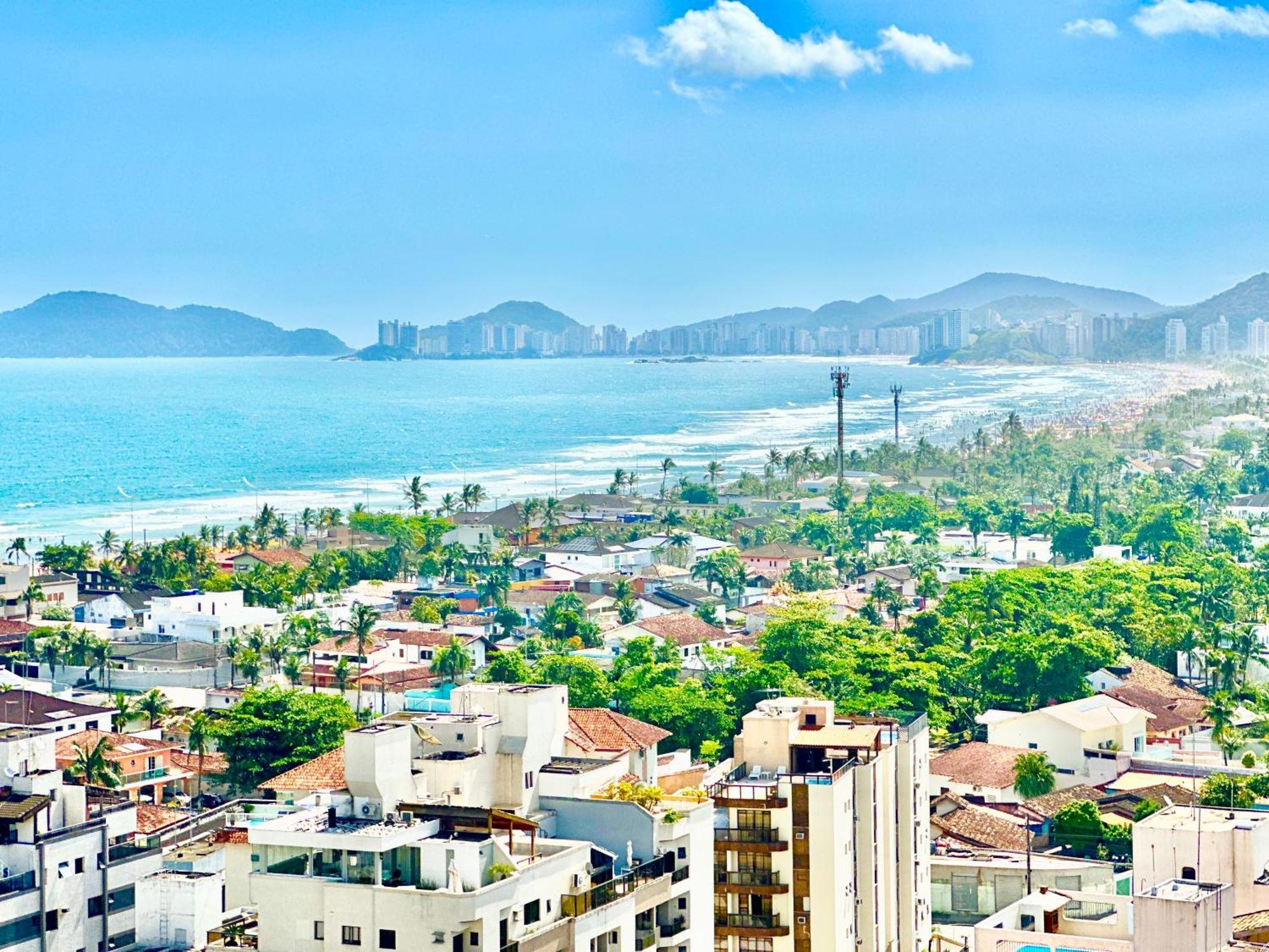 Enseada Apto Novo Vista Mar Guarujá Kültér fotó